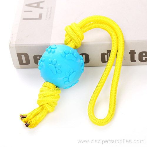 Multicolor Cheap Durable TPR Pet Dog Rope Toys